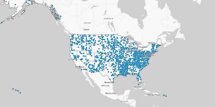 Chronicling America Map
