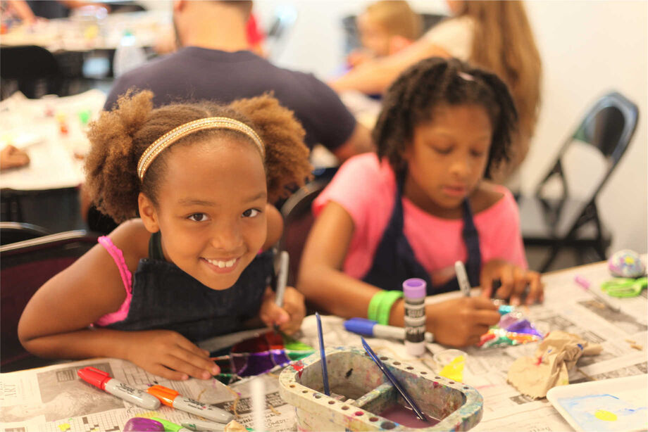 Louisville's Cultural Pass Program gives youth the chance to take art classes, in addition to providing them access to museums and other institutions. Image courtesy of the Louisville-Jefferson County Metro Government.