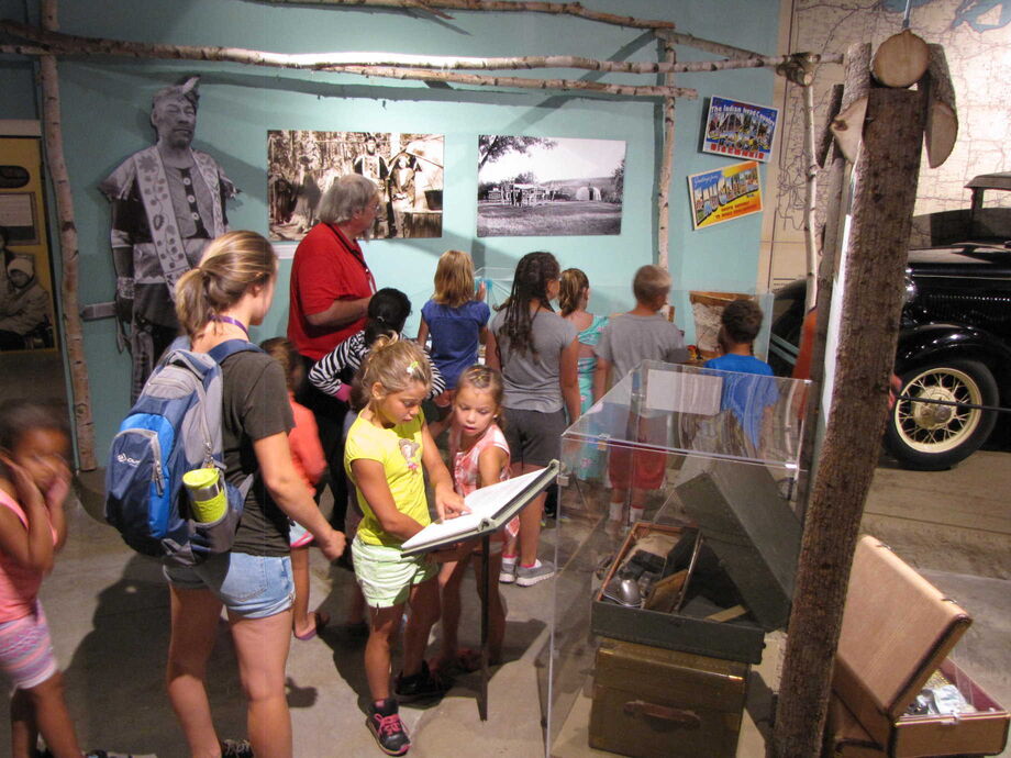 Funding from the National Endowment for the Humanities helped the Chippewa Valley Museum develop *Changing Currents: Reinventing the Chippewa Valley.* Image courtesy of the Chippewa Valley Museum.