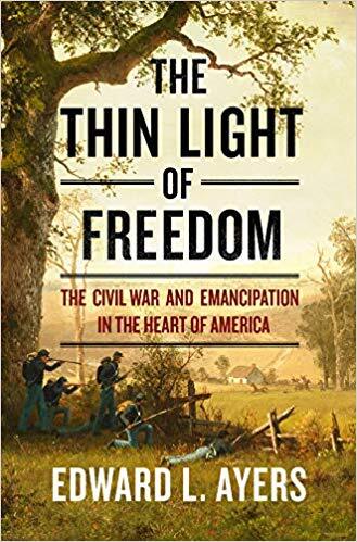 *The Thin Line of Freedom*, the second book to come out of *The Valley of the Shadow* project, was awarded the Gilder Lehrman Lincoln Prize  Image courtesy of W.W. Norton & Company.