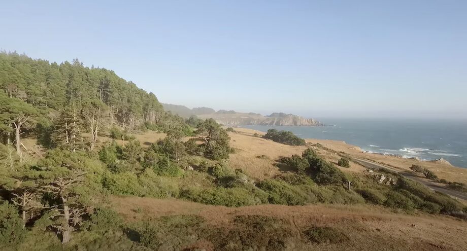 An image of the Kashia Coastal Reserve, land owned by the tribe on the Pacific Ocean.  Image courtesy of Eugene Buckley.