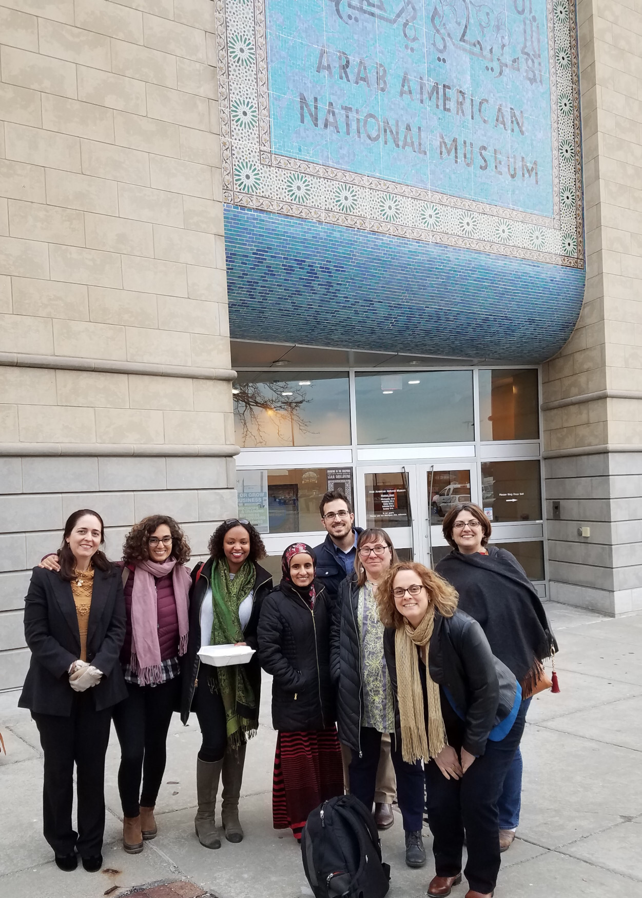 Scholars convene to participate in community discussions about developing a new exhibit for the museum. Image courtesy Arab American National Museum.