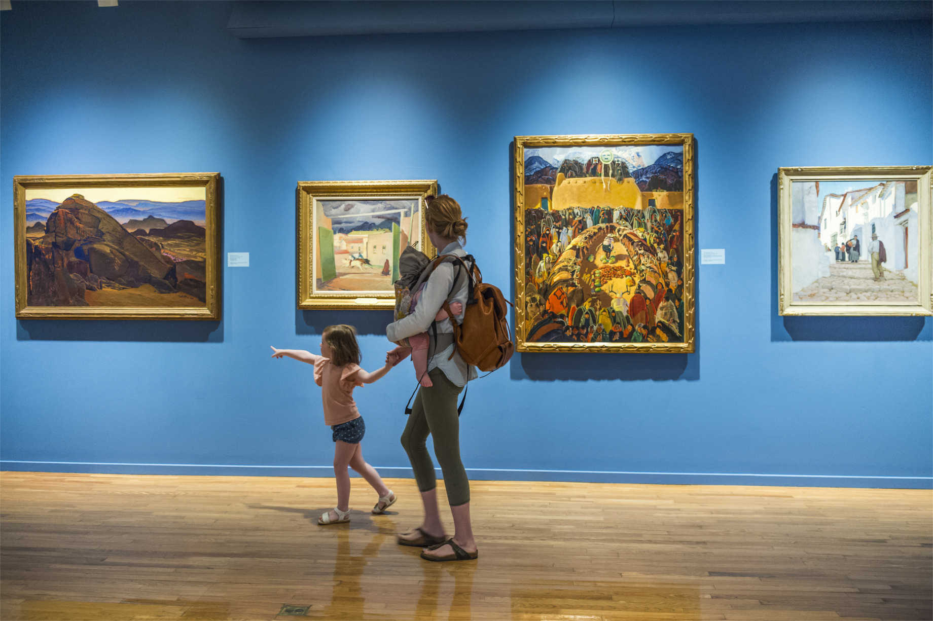 The Gilcrease possesses a rich collection of American artworks. Image courtesy of the Gilcrease Museum.