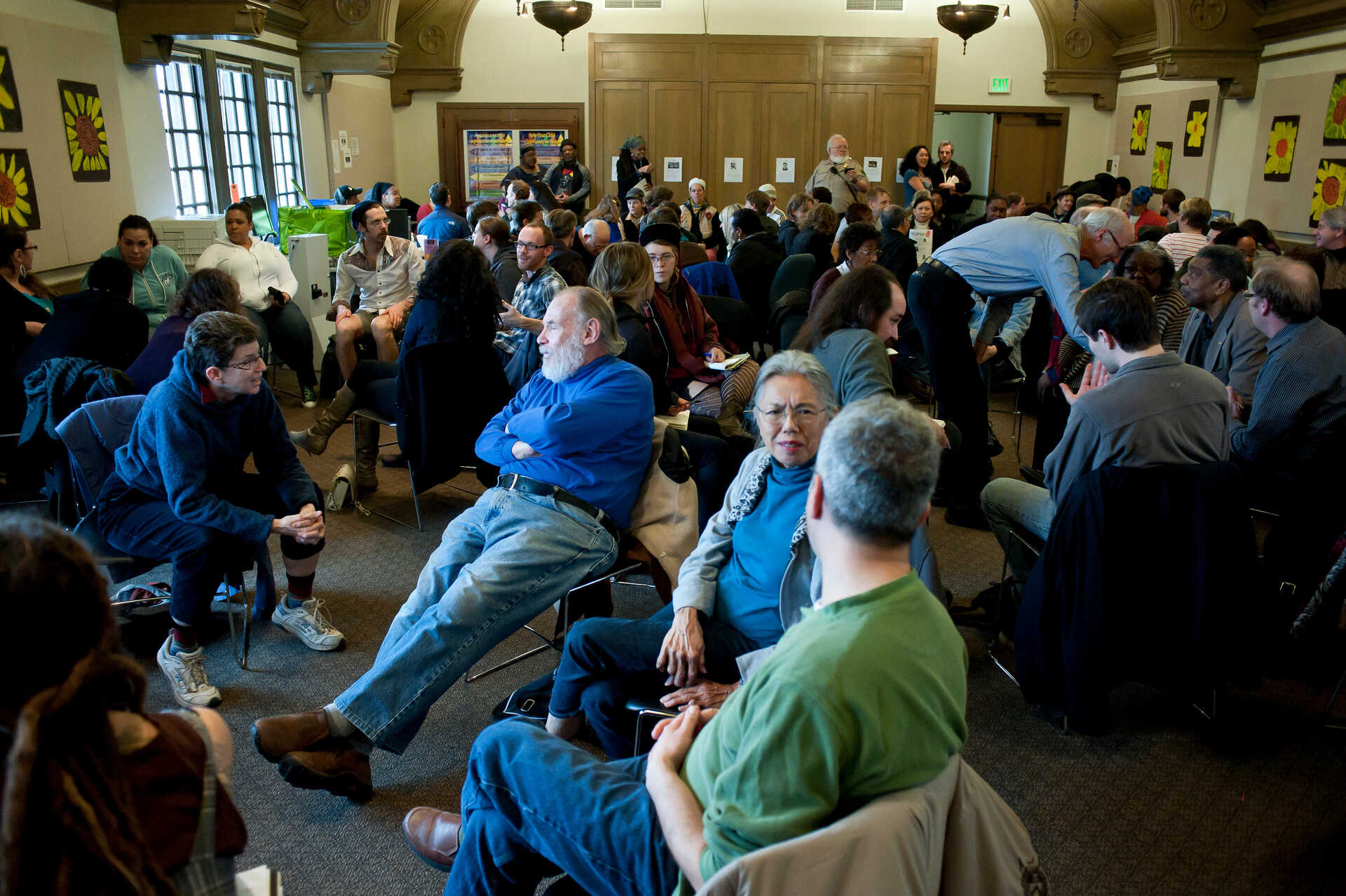 Conversations are hosted by businesses, non-profits, and other community organizations. Image courtesy of Oregon Humanities.