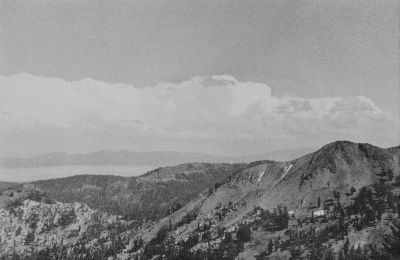 Photograph of a portion of Crystal Range looking south. Image courtesy of the University of Nevada, Reno.