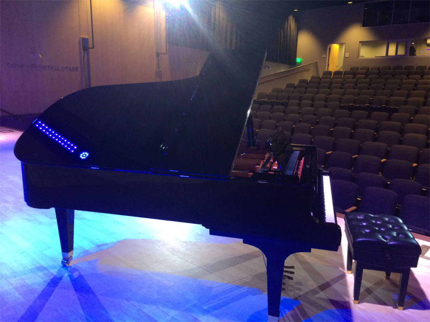 The Longmont Museum's new auditorium makes it possible for the community to host concerts. Image courtesy of the Longmont Museum.