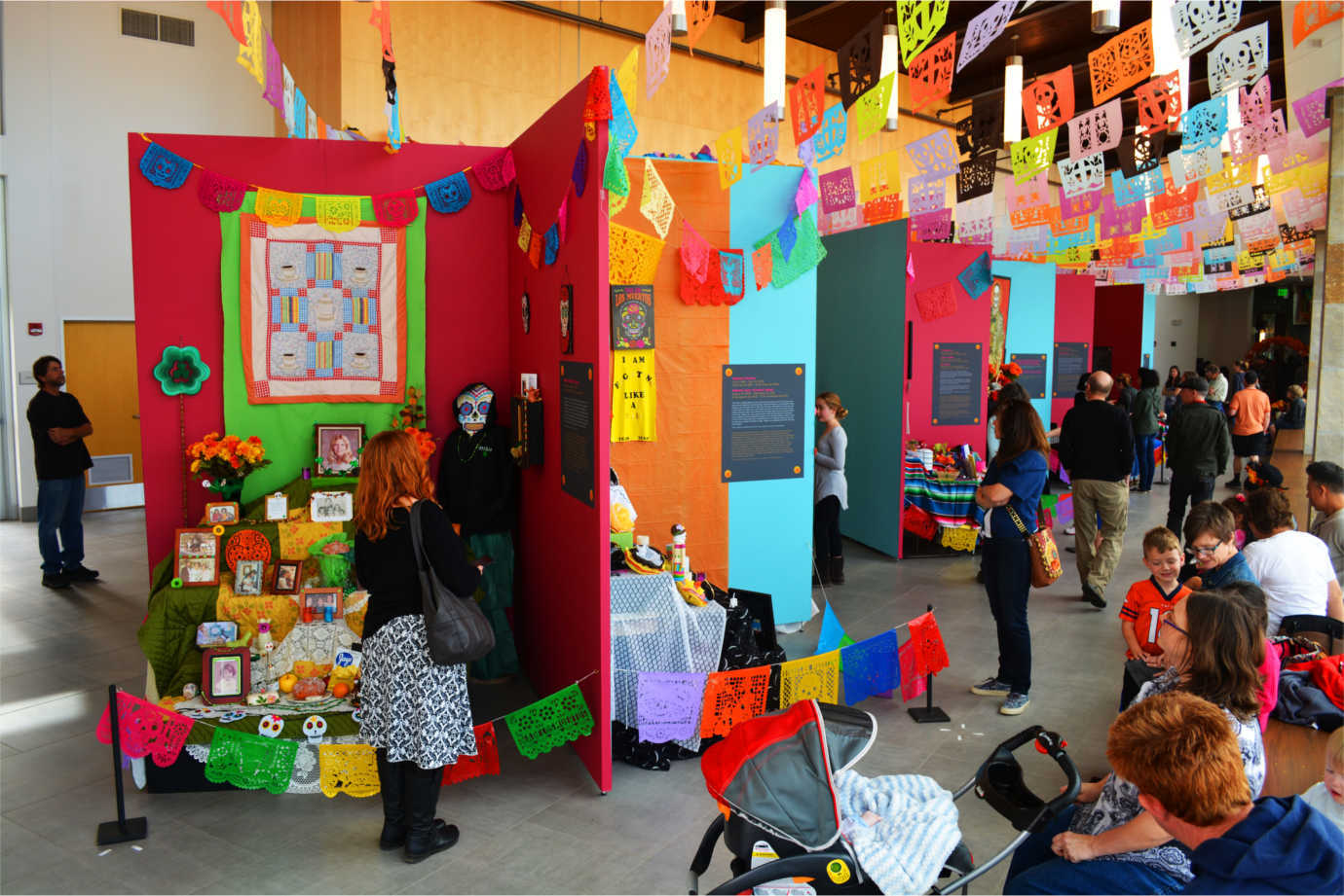 The Longmont Museum's *Dia de los Muertos* celebration draws 6,000 attendees from across Colorado and the surrounding states. Image courtesy of the Longmont Museum.