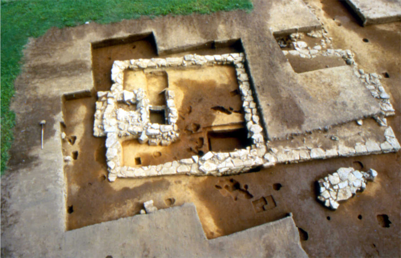 The excavation of the grounds at Andrew Jackson's Hermitage. Image courtesy of The Hermitage.