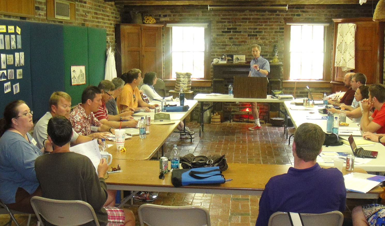 Teachers  NEH Landmarks workshops at Andrew Jackson's Hermitage learn about the Jackson and the United States in the nineteenth century. Image courtesy of The Hermitage.