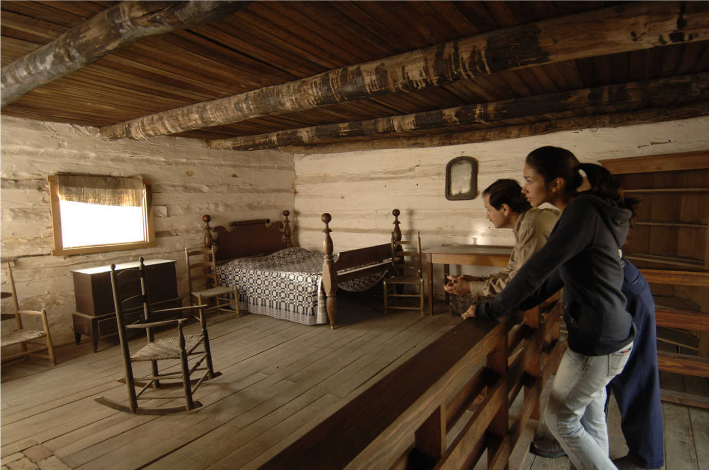 Alfred's Cabin, one of three slave sites still standing at The Hermitage. Image courtesy of The Hermitage.