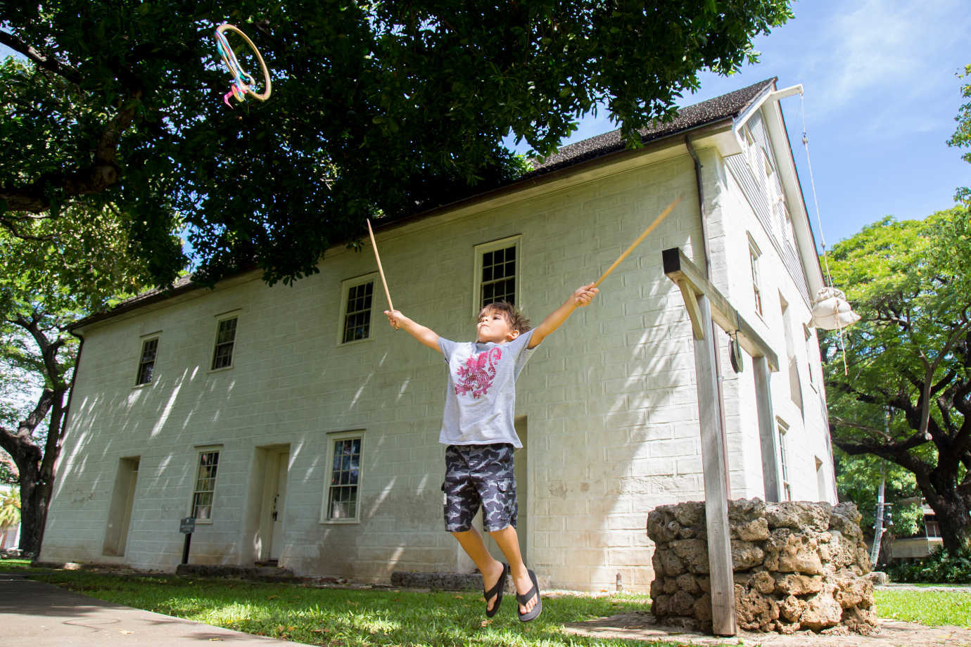 Visitors of all ages are welcome to the historic site. Image courtesy of HMH.