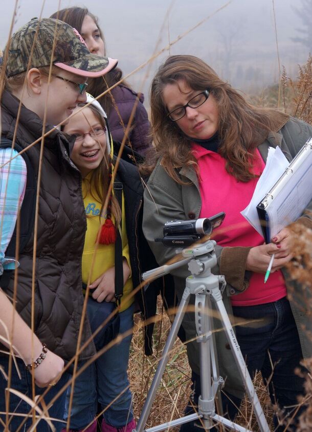 In Of the Student, By the Student, For the Student, middle schoolers create films on-site at national parks. Image courtesy of Journey Through Hallowed Ground.