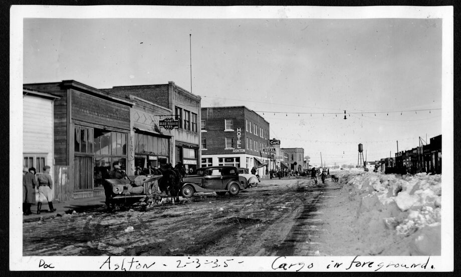 The Eli M. Oboler Library’s Special Collections hold thousands of photographs documenting the region's history. Image courtesy of the Eli M. Oboler Library, Idaho State University.