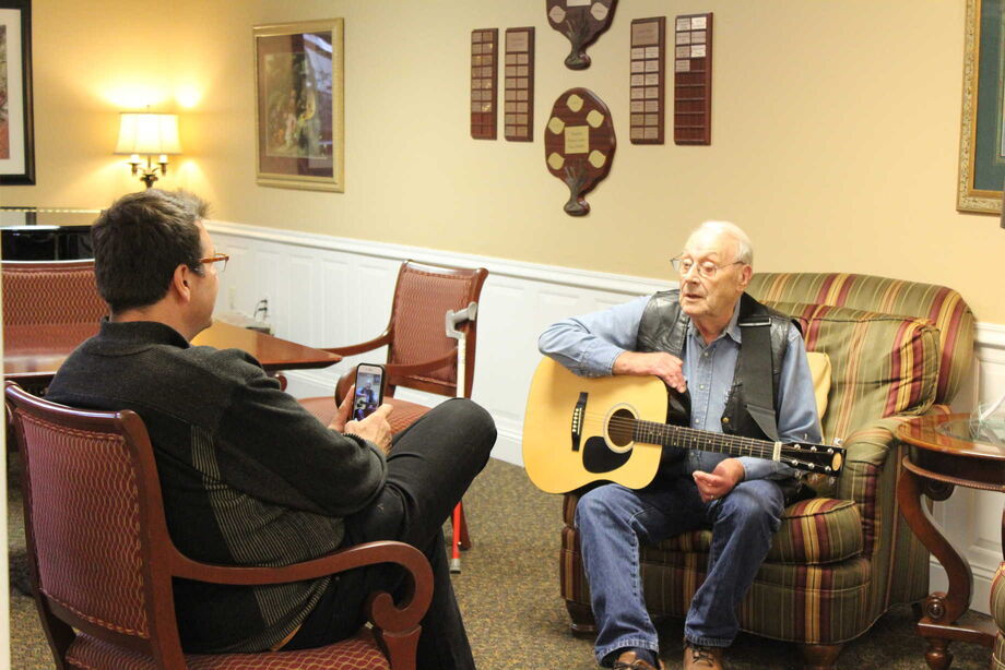 Project Unpack invited veterans to “unpack”—or explore—their experiences at war and at home through music, fine art, and story. Image courtesy of Project Unpack.