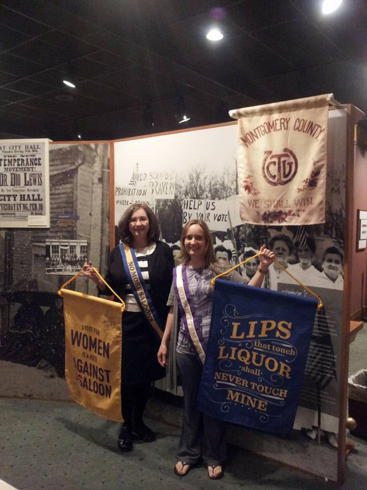 Visitors explore the exhibition *Spirited: Prohibition in America* at the Wichita-Sedgwick County Historical Museum's grand opening. Image courtesy of the Wichita-Sedgwick County Historical Museum.