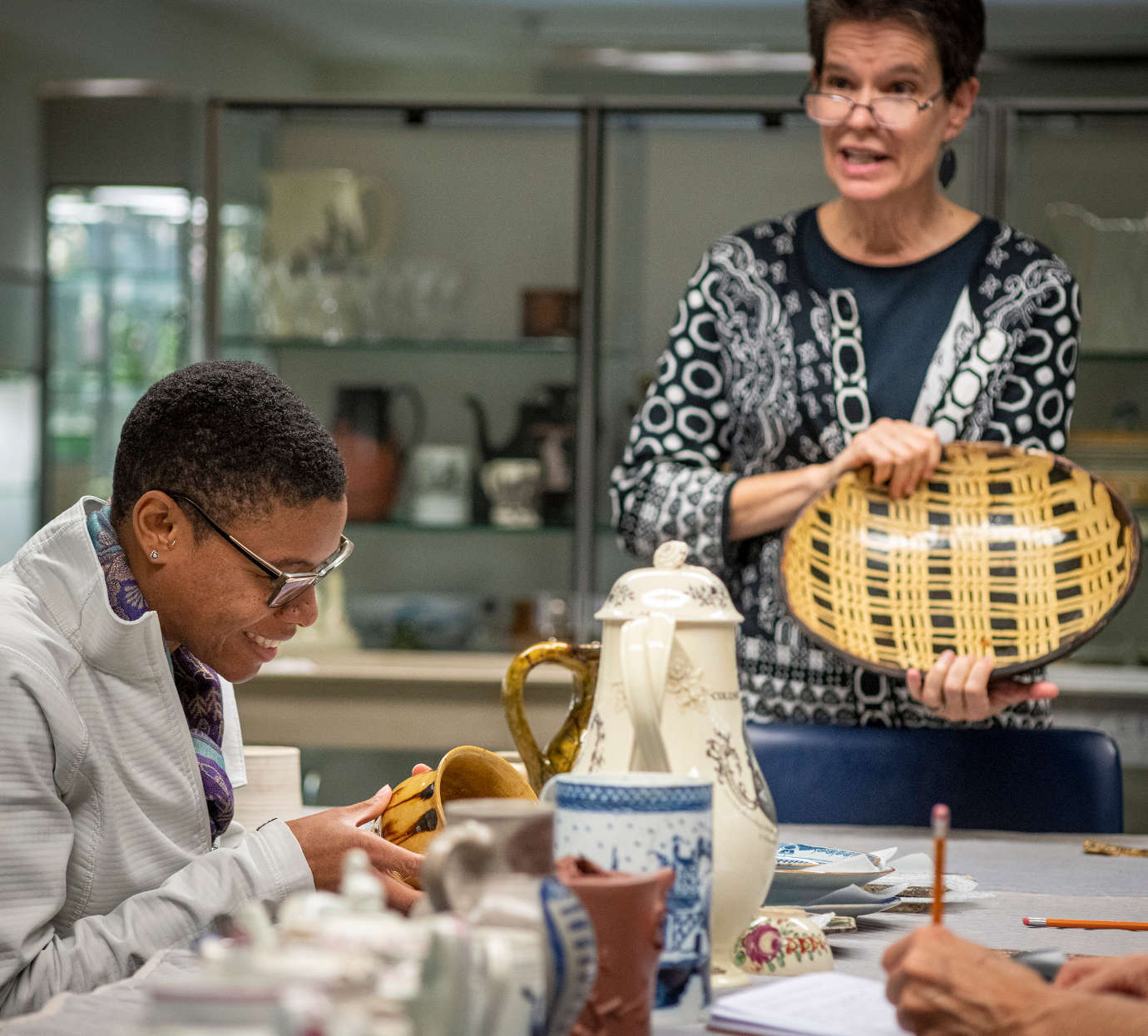 Through workshops, Winterthur builds the capacity of conservators more broadly, promoting best practices and knowledge acquisition in a way that has an impact far beyond the bounds of the estate. Image courtesy of Winterthur.